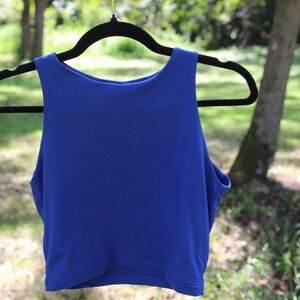 Reoria Royal Blue Basic Tank Top | Size M